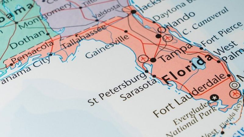 Bản đồ bang Florida nước Mỹ