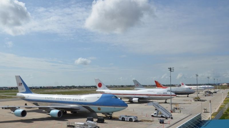 Các tuyến bay quốc tế từ sân bay Phnom Penh