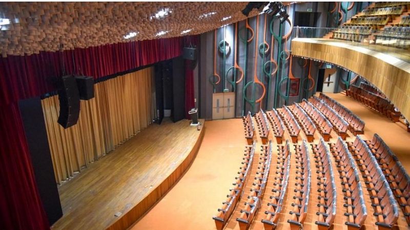 Cảnh nhà hát New Delhi, Ấn Độ