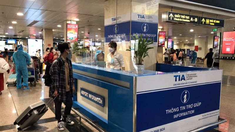 Dịch vụ và tiện ích tại sân bay quốc tế Tân Sơn Nhất