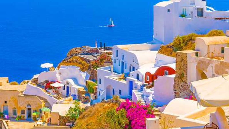 Hòn đảo Santorini, Hy Lạp