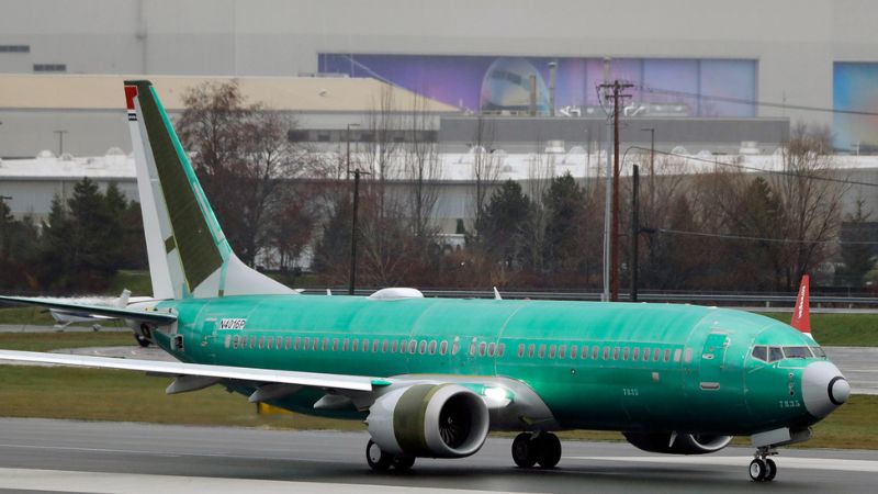 Một chiếc 737 đã được lắp ráp xong