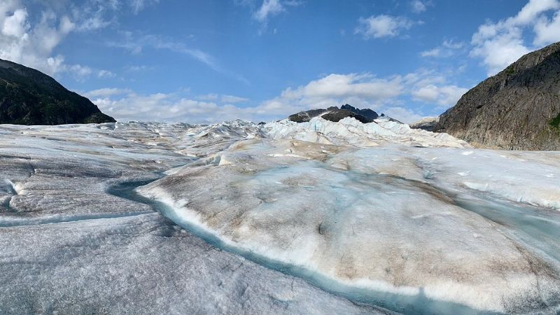 Ngắm cánh đồng băng Juneau