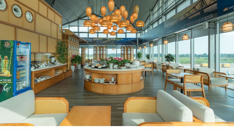 Nhà hàng và quán cà phê tại Sân bay Quốc tế Vinh