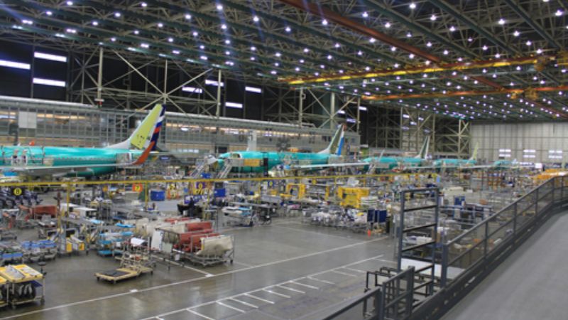 Nhà máy Renton là nơi tập trung chế tạo những chiếc 737