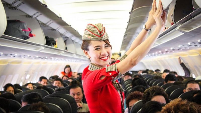 Sự khổ luyện của tiếp viên hàng không