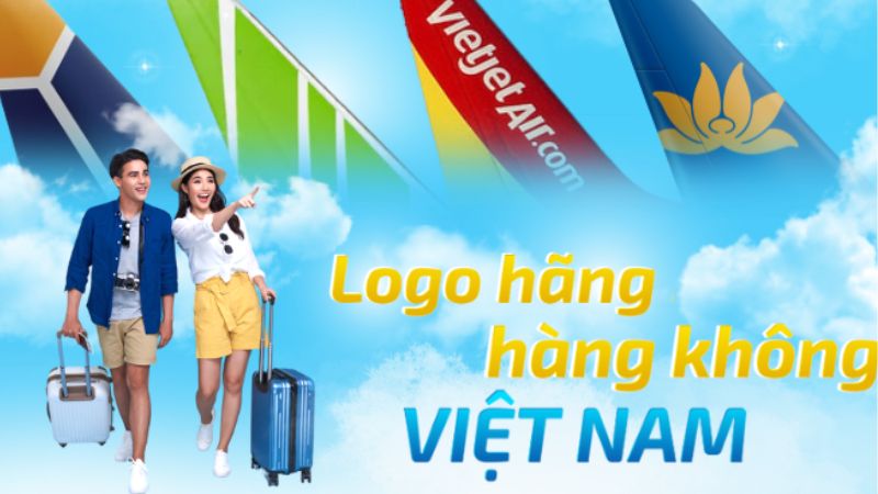 Sự phát triển của logo hãng hàng không Việt Nam.