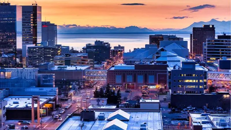 Thành phố bình yên Anchorage