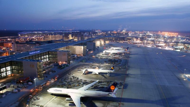 sân bay Frankfurt